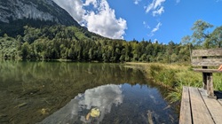 Wolkenspiegelung im Frillensee
