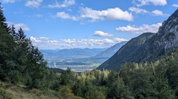 Herrliche Fernsicht Richtung Piding