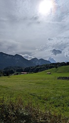 Die Sonne verschleiert sich