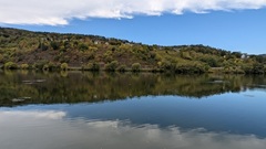 Spiegelung in der Mosel