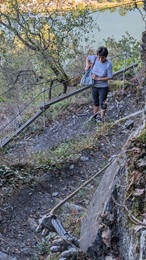 gesicherter Naturweg