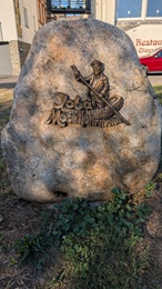 Denkmal an den letzten Fährmann