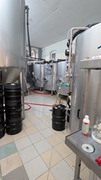 Blick in die Brauerei