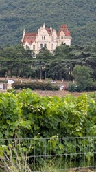 Schloß Valmy im Blick