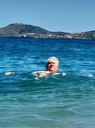 Dann halt baden