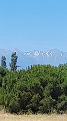 Upps - schneebedeckte Berge