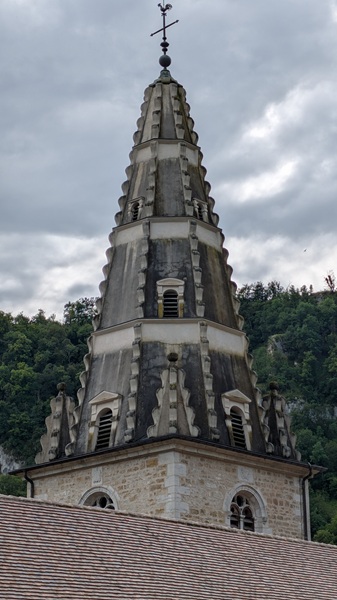 Baume - Kloster, Turmspitze
