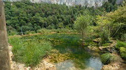 Cascade von oben