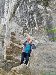 Klettertour vor der Grottenbesichtigung